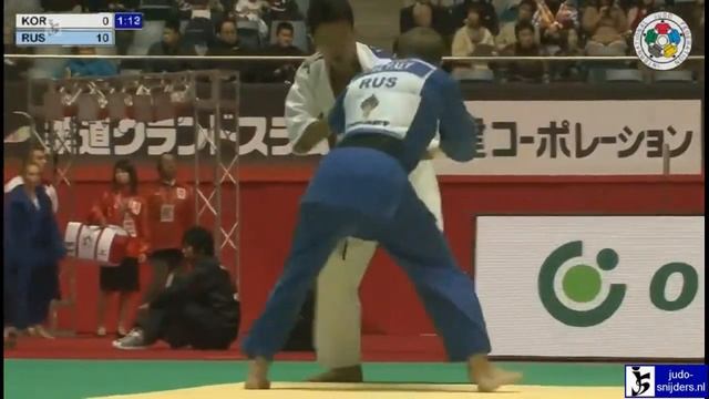 Judo 2012 Grand Slam Tokyo: Jun-Ho Cho (KOR) - Mikhail Pulyaev (RUS) [-66kg] смотреть онлайн