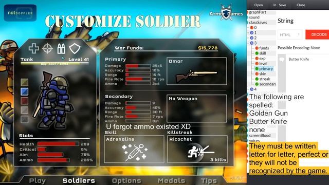 Hacking Strike Force Heroes(Secret Skins, Golden Gun and More) смотреть онлайн