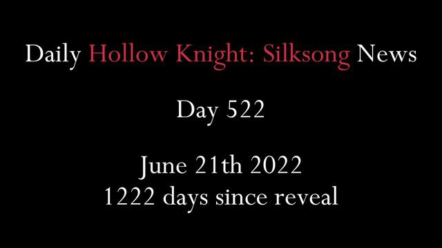 Daily Hollow Knight: Silksong News - Day 522 смотреть онлайн