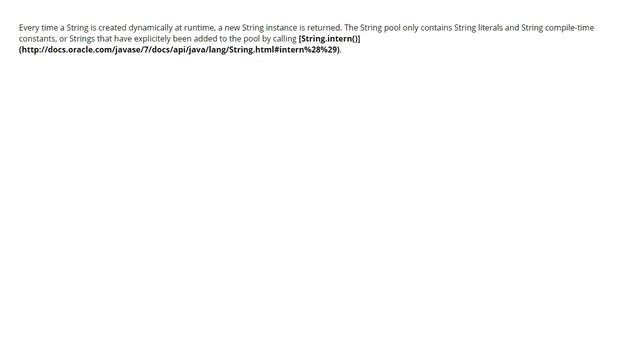What is the time cost of creating a String in Java, with respect to JVM's string pool... (6 answers смотреть онлайн