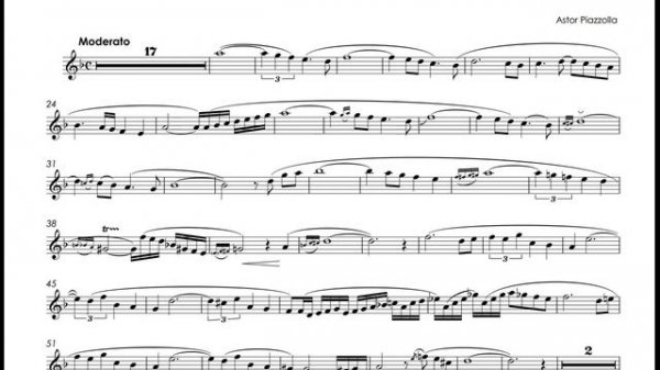 Piazzolla, Astor - Oblivion - Alison Balsom trumpet Bb