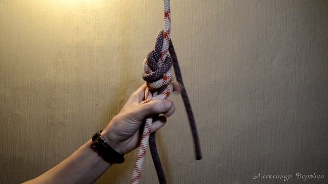 встречный простой узел для связывания двух верёвок одинакового диаметра смотреть онлайн