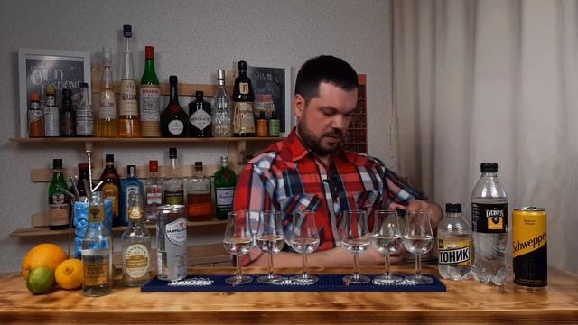 ЛУЧШИЙ ТОНИК, качество зависит от цены? от 16 р до 180 р, коктейли Джин тоник / Gin Tonic