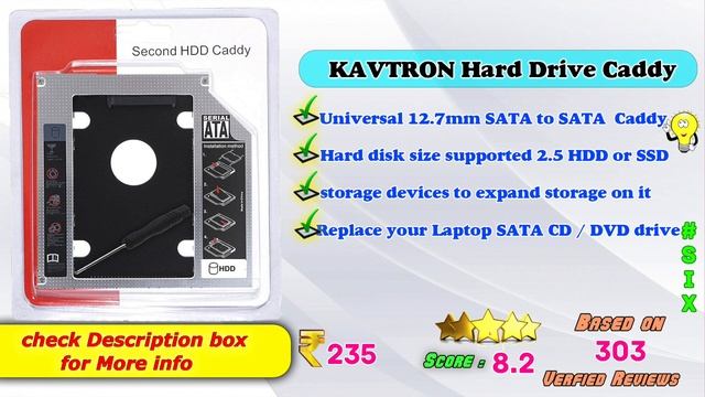 ✅ Top 6 Best SSD Caddy In India 2023 With Price |Caddy Case Adapter Tray Review & Comparison смотреть онлайн