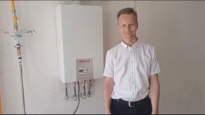 Как оформить газовый котёл на кухне?