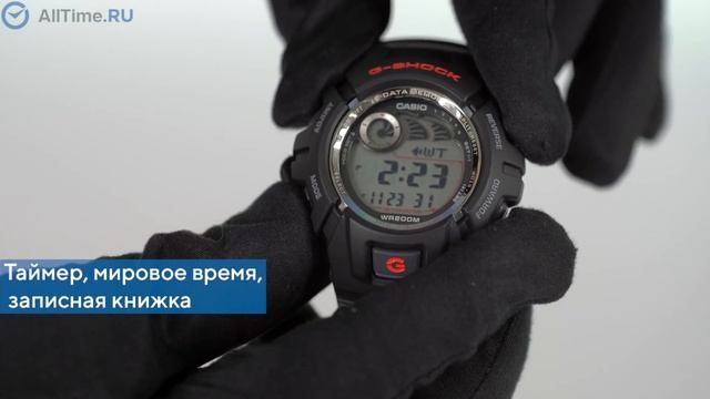 Обзор часов Casio G-SHOCK G-2900F-1V. Японские наручные часы. Alltime смотреть онлайн