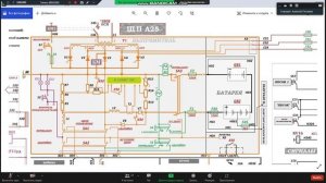 Питание цепей управления от шкафа питания ,цепь подзарядки АБ 2ЭС5К