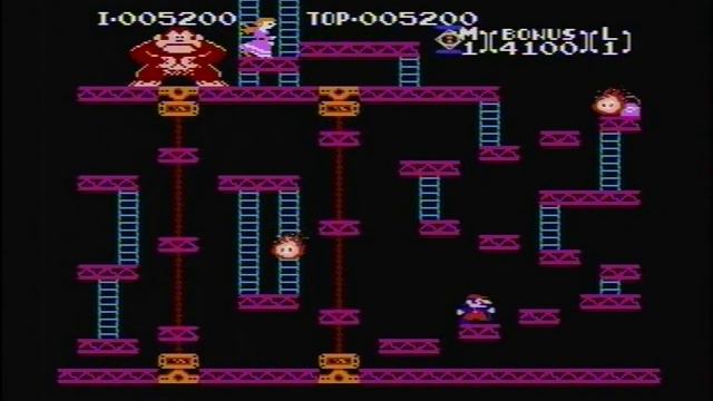 NES - Donkey Kong Classics 1981 смотреть онлайн