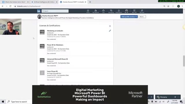 My Pivot : From AI, DataScience and Blockchain to Digital Marketing with Power BI смотреть онлайн