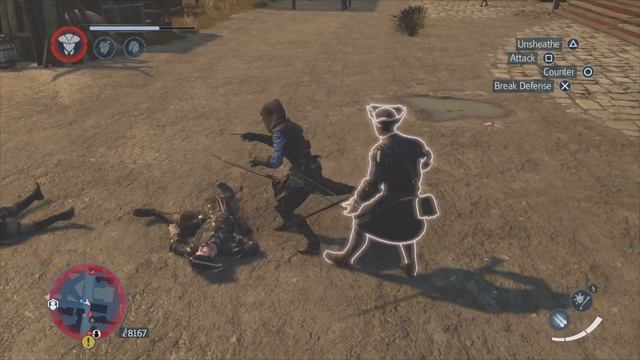 Assassin's Creed Liberation HD - Awesome Double Kill Animation With Hidden Blades смотреть онлайн