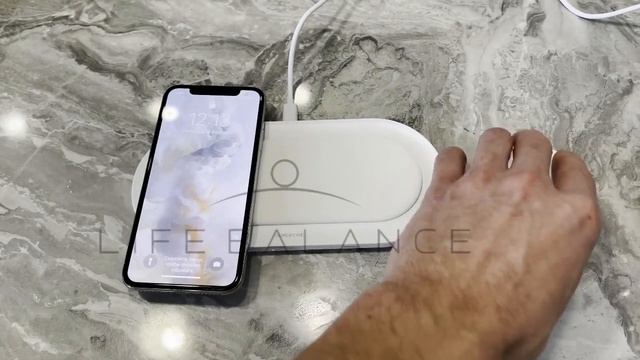 Беспроводная зарядка для iPhone, Samsung смотреть онлайн