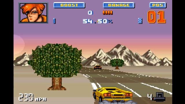 Lamborghini American Challenge - Наконец-то за рулём Ламборджини (gameplay SNES) смотреть онлайн