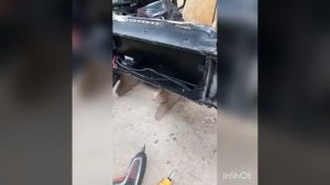 Замена аккумулятора на электро самокате Куго с4