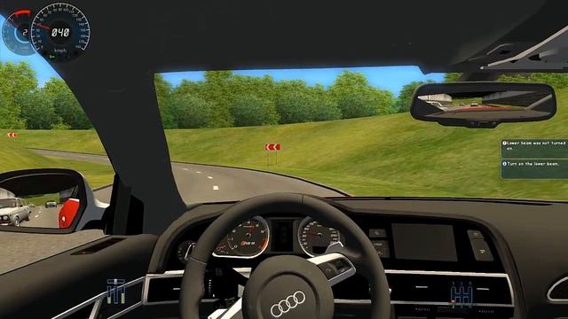 City Car Driving | Audi RS 6 | [HD]