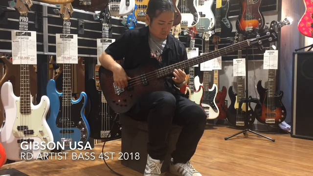 Gibson USA RD Artist Bass 4st 2018 смотреть онлайн
