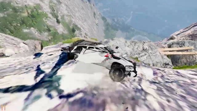 Cliff Drop #28 - BeamNG Drive | Total Takedown смотреть онлайн