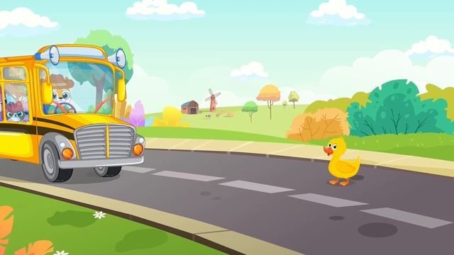 Wheels on the Bus? | Best Funny Kids Songs & Nursery Rhymes by Bowbow смотреть онлайн