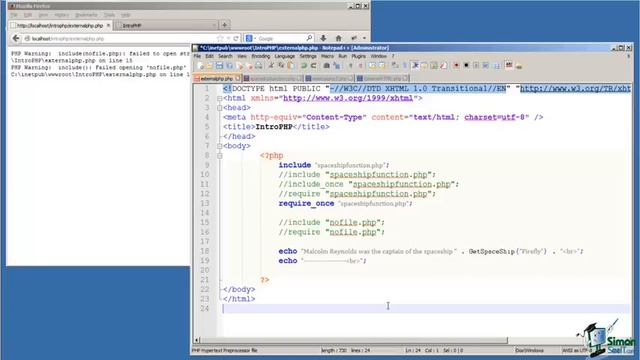 Chapter 4 - External PHP смотреть онлайн