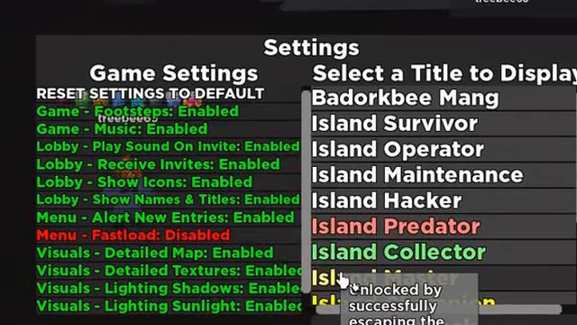 Roblox Isle 9 Teaser: Game Settings 1 смотреть онлайн