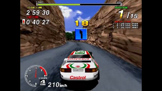 Arcade Spotlight Sega Rally Championship смотреть онлайн