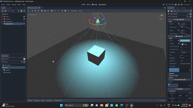 Getting started with lighting in Godot Engine 4 - 03. Understanding Light Nodes 3D смотреть онлайн