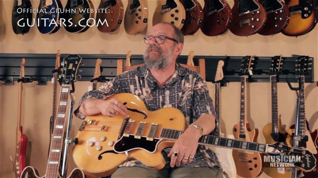 1959 Gibson Epiphone Emperor - THE GEORGE GRUHN ® GUITAR SHOW смотреть онлайн