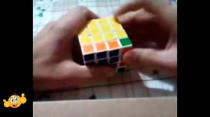 урок 4. собираем желтый крест, и полностью кубик рубик 4 на 4