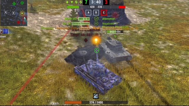 Wot Blitz Panther II in Mad Game Ram E.X.E смотреть онлайн