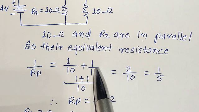 Calculate the total resistance of the circuit and find the total current in the circuit. смотреть онлайн