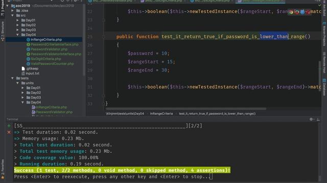 Advent of Code 2019 - Jour 4 - PHP смотреть онлайн