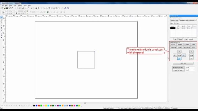 LaserCAD 15 control the machine with software смотреть онлайн