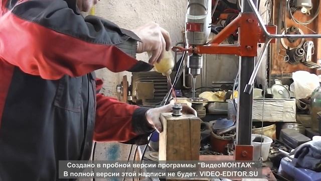 Самодельная приспособление для набивки подшипника смазкой смотреть онлайн