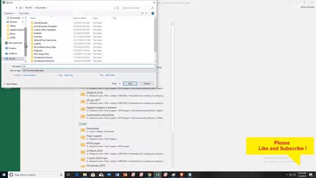 How To Convert - Excel To CSV File смотреть онлайн