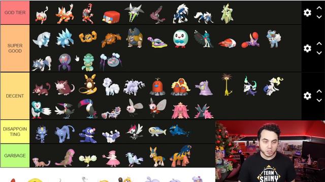 The BEST SHINY POKEMON in Generation 7 RANKED! смотреть онлайн