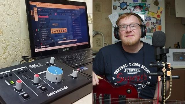 Solid state logic SSL2 тест юсб карты, звуковая карта usb #увалеры смотреть онлайн