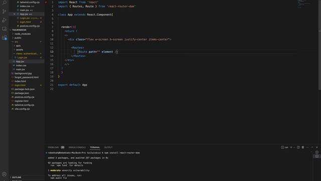 Web App Development (Advanced): React JS & Vite - Navigations (Routers) смотреть онлайн
