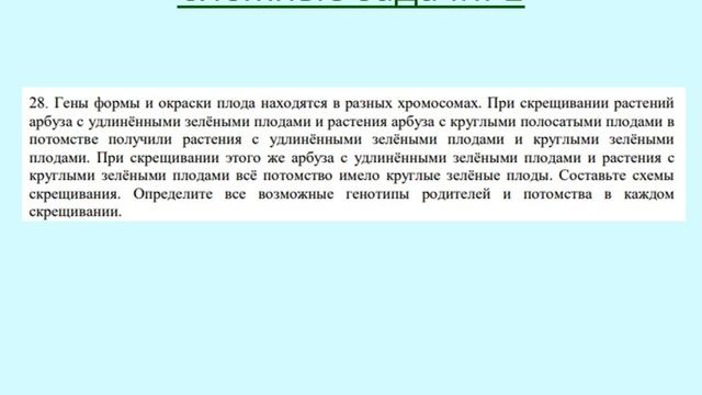 Принципы решения задач по генетике и их оценка смотреть онлайн