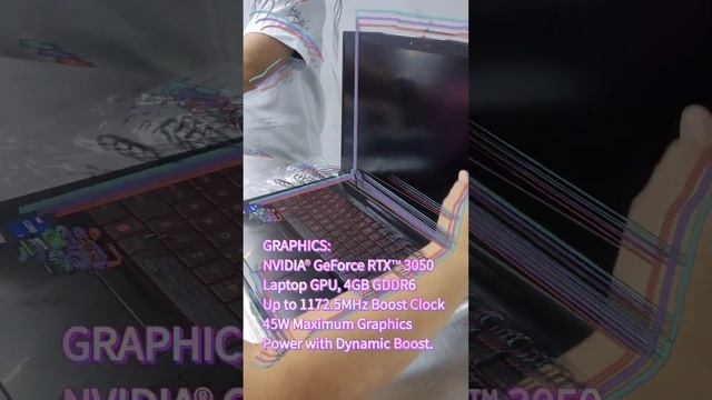 MSI GF63 THIN 12UC-1000PH BLACK INTEL CORE I7-12650H Unboxing Laptop ? #foryou #gaminglaptop #new смотреть онлайн