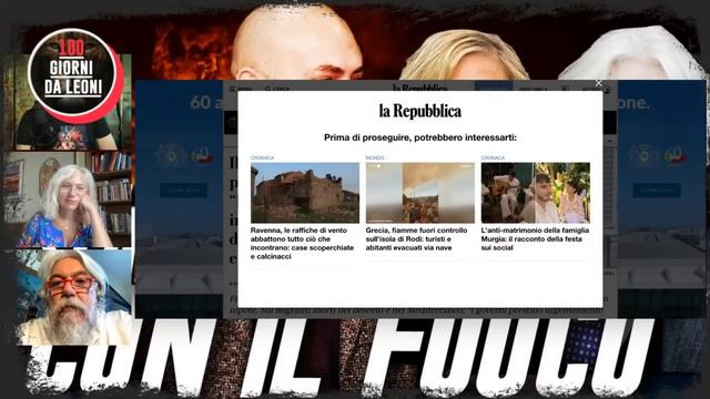 Stanno SCHERZANDO con il FUOCO. Meluzzi, Chiavegatti e Rocchesso смотреть онлайн