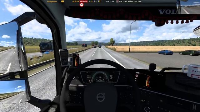 2023 VOLVO FH 540 İLE SİVAS - KAYSERİ ARASI KURU GIDA TAŞIYORUZ !! ETS 2 смотреть онлайн