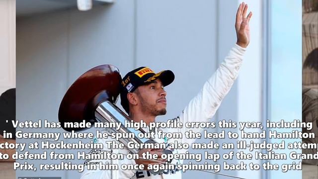 Flavio Briatore claims Sebastian Vettel has wasted having 'quickest car' смотреть онлайн