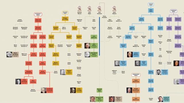 Are All The US Presidents Related?
