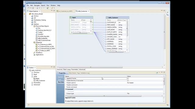 Copying data from Oracle to Hadoop using Informatica смотреть онлайн