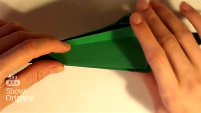 Оригами: Ящерица из бумаги - видеоинструкция смотреть онлайн