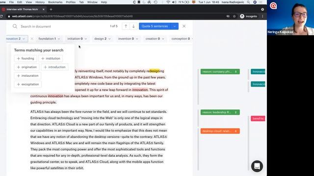 Overview of ATLAS.ti Web June 1, 2021 смотреть онлайн