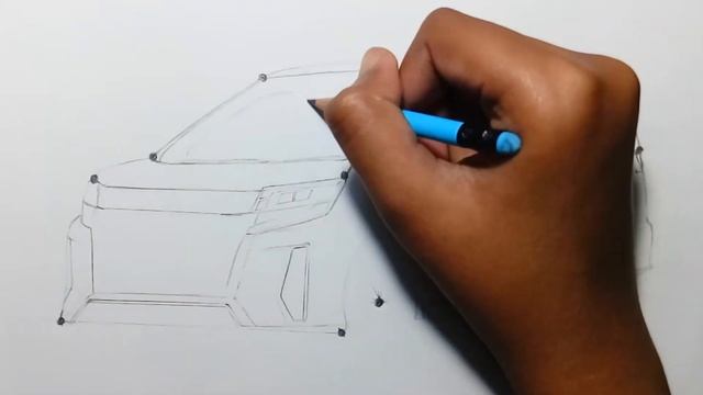 Toyota Noah Drawing || SWAY || Step By Step || Watercolor смотреть онлайн