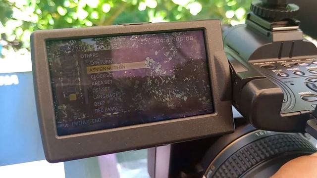 tutorial SONY HD HANDYCAM HDE_AX2000 de como poner en español смотреть онлайн