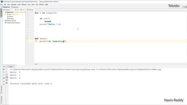 #22.1 Python Tutorial for Beginners | Break vs Continue vs Pass in Python part 2 смотреть онлайн