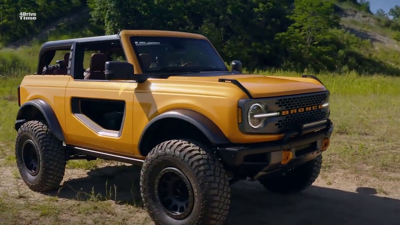 2021 Ford Bronco - внедорожник, дизайн и интерьер. смотреть онлайн