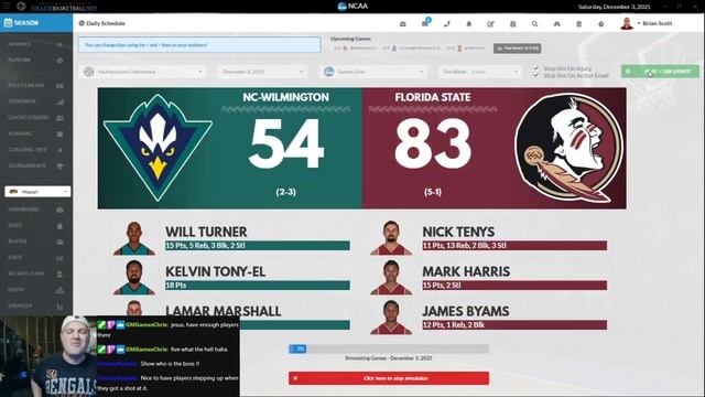 DDSCB21 ? | Cards' Let's Play Journeyman Stream | Episode 4 ? Missouri Tigers Rebuild смотреть онлайн